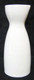 6 White Porcelain Sake Carafe Sake Bottle 4 oz for Cold and Hot Microwave Safe