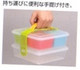 INOMATA Bento Box, 7 inches wide x 7 inches long x 4.75 inches deep, mix INOMATA Bento Box, 7 inches wide x 7 inches long x 4.75 inches deep, mix