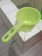 2 Pack Green Plastic Water Ladles Bath Ladle Dipper Filipino Tabo Flat Bottom Bath Water Scoop Made in Japan