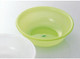 2 Pack Green Plastic Wash Basin Dish Wash Tub Bathroom Water Tub Made in Japan