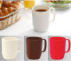 3 Pack Chocolate Plastic Microwavable Water Mug 12oz Brown BPA Free Made in Japan