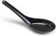 4 Pack Black Spoons Wonton Miso Ramen Noodle Soup Spoons
