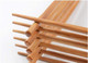 10 Pack 5 Pair 9 inch Twist Bamboo Chopsticks Reusable Wood Chop Sticks Gift Set Dishwasher Safe