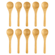 Mini Bamboo Spoons 4" – Pack of 20, Matcha Scoop, Spice & Condiment