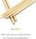 15000 Pcs 12 inch BBQ Bamboo Skewers for Grilling Shish Kabob Grill Fruit Corn Chocolate Fountain Cocktail Picks Long Toothpicks for Appetizer
