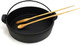 2 Pack 13 inch Long Bamboo Cooking Chopsticks with Spoon and Fork 3-in-1 Taste and Cook Cooking Utensil