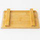 2 Pack Japanese Bamboo Sushi Geta Plates – 9.75×6 Inch Serving Boards & Multi-Purpose Stands