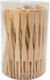 600 Pcs Appetizer Forks Mini Bamboo Forks for Cocktail hourderve Forks Disposable Bamboo Picks Party Toothpick 3.5 inches