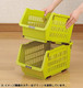 6  Pack Japanese Stackable Storage Bin Kitchen Pantry Organizers Food Basket for Fruit Potato Condiments and Spices Green 6  Pack Japanese Stackable Storage Bin Kitchen Pantry Organizers Food Basket for Fruit Potato Condiments and Spices Green
