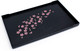 Cherry Blossom Japanese Plastic Lacquered Tray – 10 x 6.3 Inch Tea, Sake, and Sushi Serving Tray, Made in Japan Cherry Blossom Japanese Plastic Lacquered Tray – 10 x 6.3 Inch Tea, Sake, and Sushi Serving Tray, Made in Japan