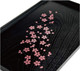Cherry Blossom Japanese Plastic Lacquered Tray – 10 x 6.3 Inch Tea, Sake, and Sushi Serving Tray, Made in Japan Cherry Blossom Japanese Plastic Lacquered Tray – 10 x 6.3 Inch Tea, Sake, and Sushi Serving Tray, Made in Japan