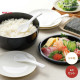 Hand Sushi Making Kit Rice Mixing Bowl Tub Hangiri Paddle Mat Made in Japan
