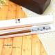 2 Pack Bamboo 8.75 in Chaton Cat Chopstick Plastic Case Made in Japan