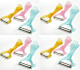 12 Pack Japanese Vegetable Fruit Peeler Made in Japan Assorted Color