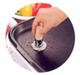 Cooking BBQ Grill Oil Brush w/ Container Red