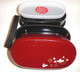 Usagi Lunch Bento Box 2 Tiers Red