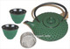 Shogun Cast Iron Tea Set Green
