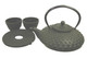 Shogun Cast Iron Tea Set 24oz Black