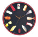 Large Plastic Round Sushi Clock
