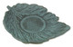 Cast Iron Teacup Saucer Blue