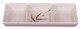 Reed Melamine Three Compartment Sauce Dish