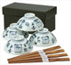 Maneki Neko Porcelain Rice Bowl Set
