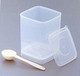 Plastic Yogurt Container w/ Spoon