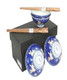 Blue Usagi Porcelain Rice Bowl Set