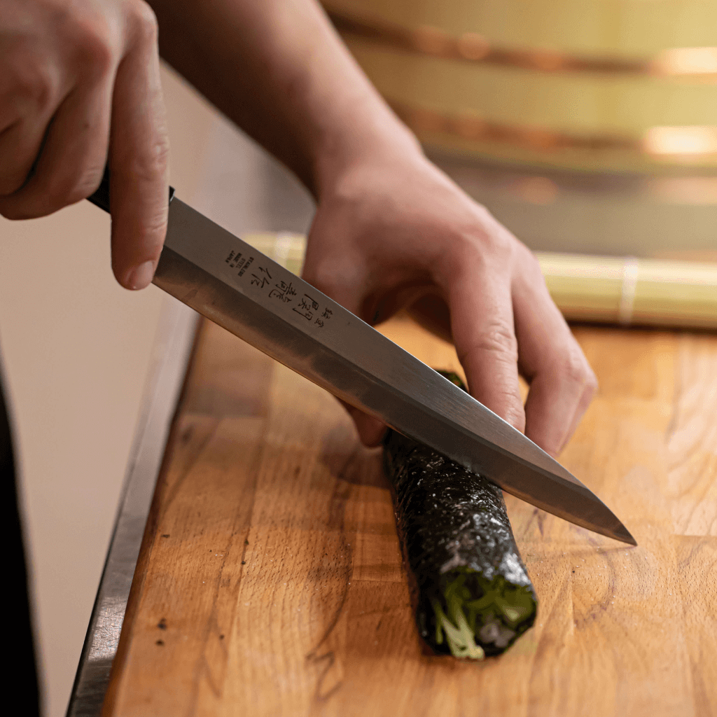Japanese Yanagiba Sashimi Sushi Chef Knife – High Carbon Stainless Steel, 9-1/2 inch (240 mm) Blade, Made in Japan
