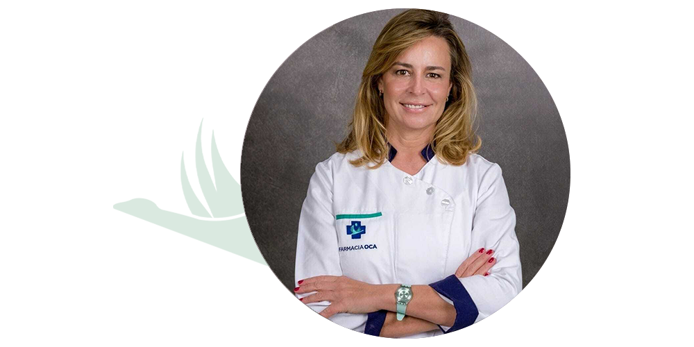 Isabel coma fort, titular de la Farmacia Oca, en San Blas-Canillejas