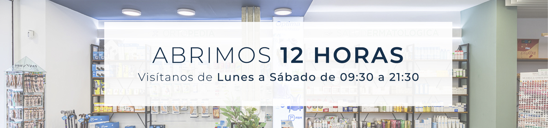 Abrimos 12 horas al día en Farmacia Oca en San Blas-Canillejas