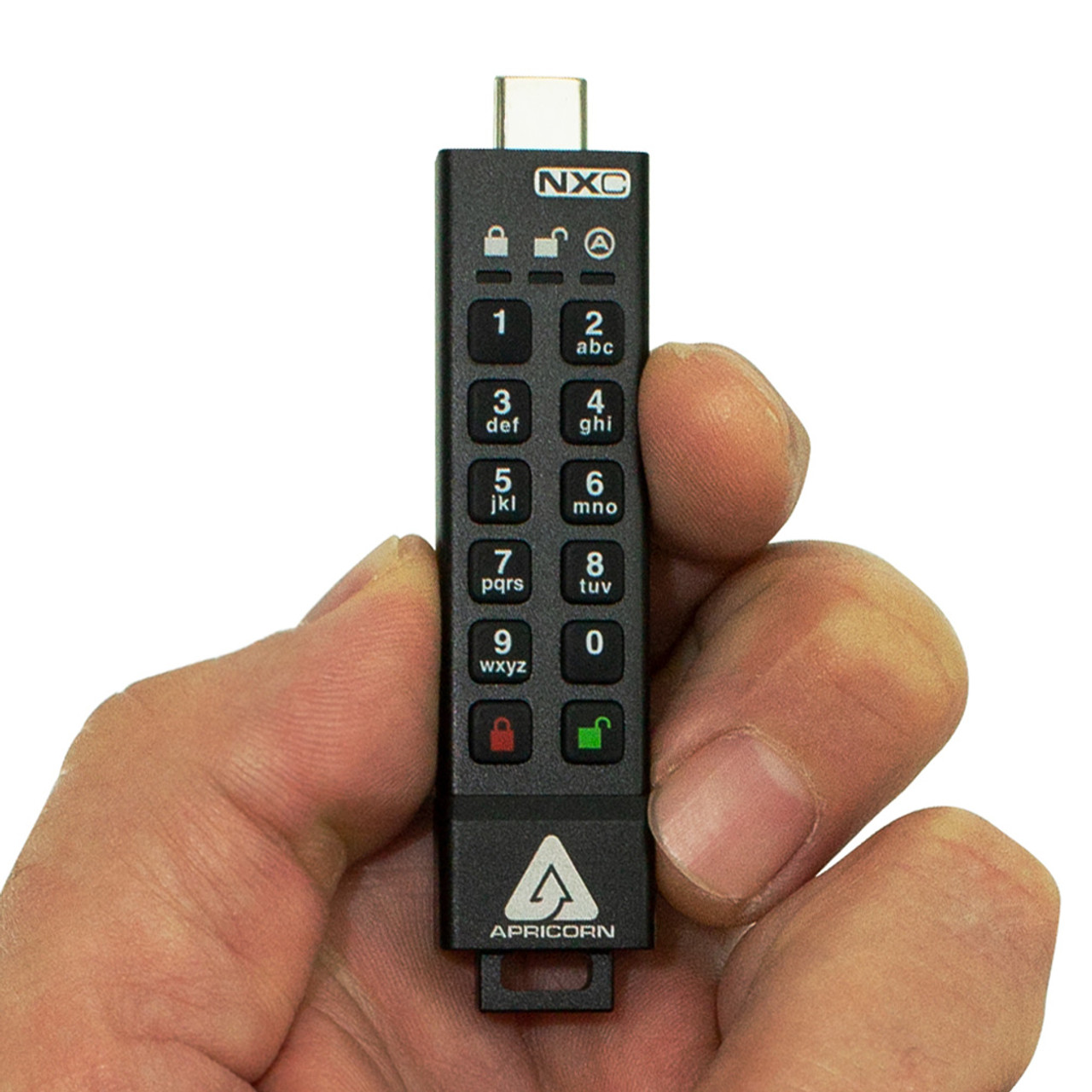 人気セール】 Apricorn Aegis Secure Key 3NX USB3.0 Flash Drive ASK3-NX-64GB  USBメモリ 64GB キーロック式 HD2242：ビッグゲート