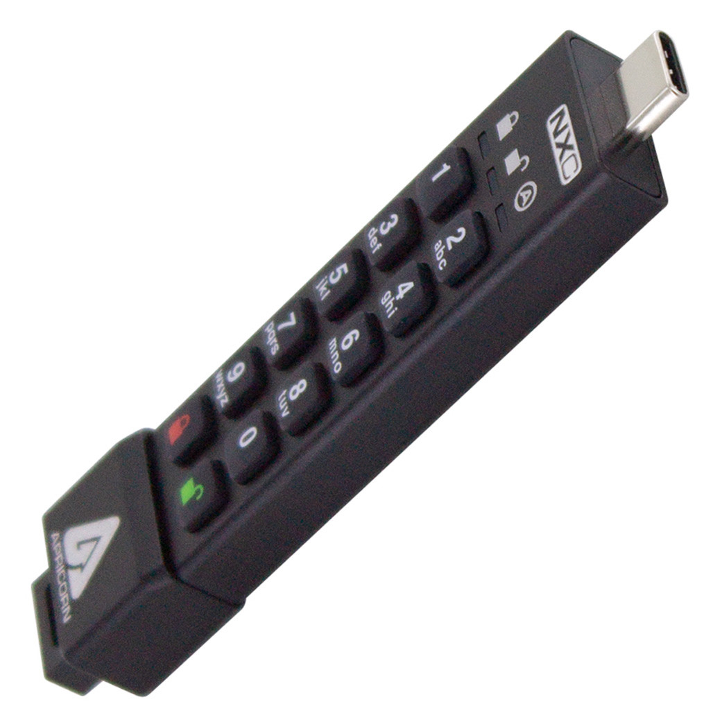 Hardware Encrypted Thumb Drive - Aegis Secure Key 3NXC For Sale