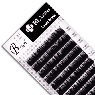 BL Fine Mink Laser Lashes B Curls