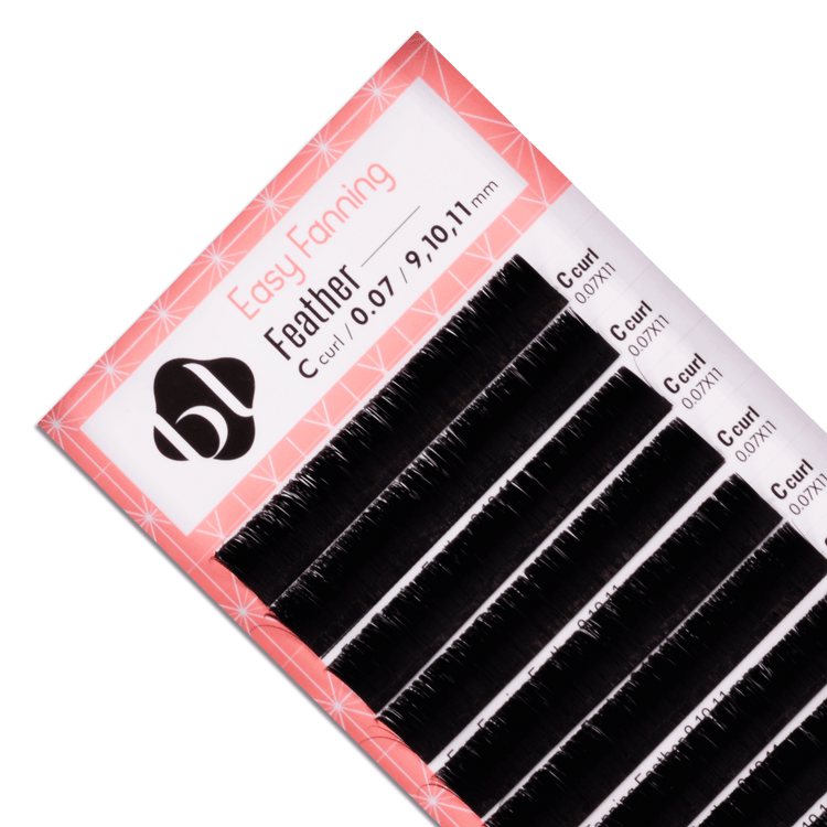 BL Lashes Easy Fanning premade volume lashes - Individual Lengths volume fans