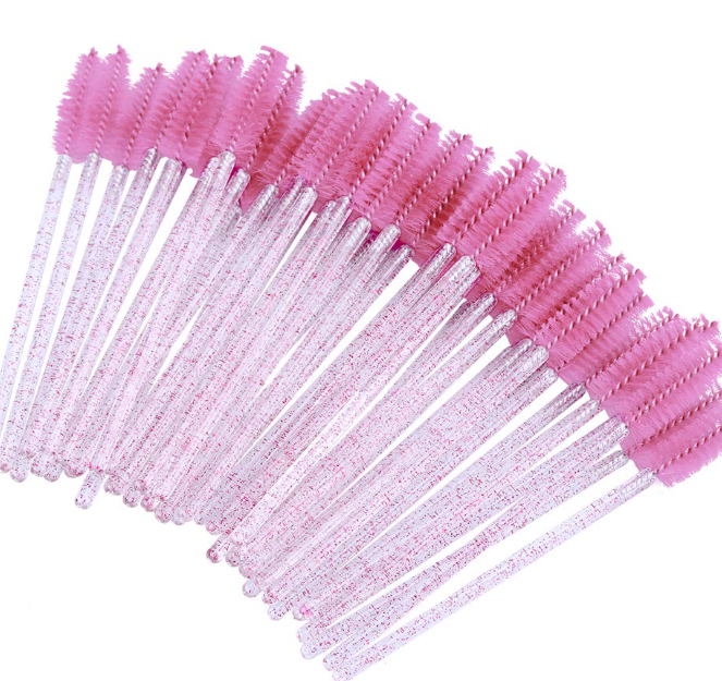 Glitter Pink Mascara Wands