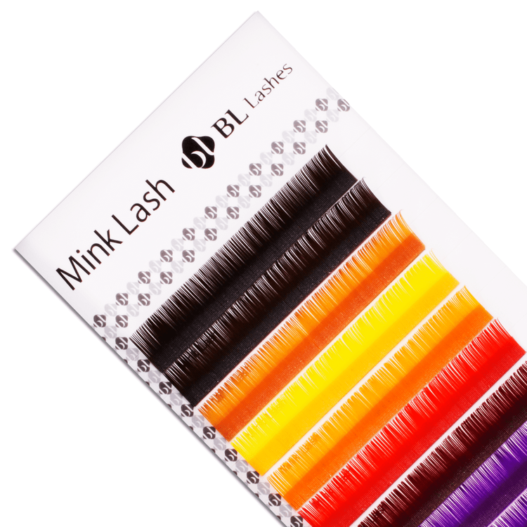 BL Lashes Rainbow Mink Eyelash Extensions