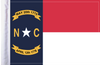FLG-NC  North Carolina flag 6x9