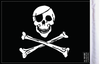FLG-JR Jolly Roger flag 6x9 (BACK)