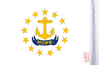 FLG-RI  Rhode Island Flag 6x9 (BACK)