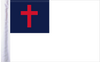 6"x9" Highway flag:  Christian