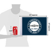 10"x15" U.S. Navy Submarine flag (size comparison view)