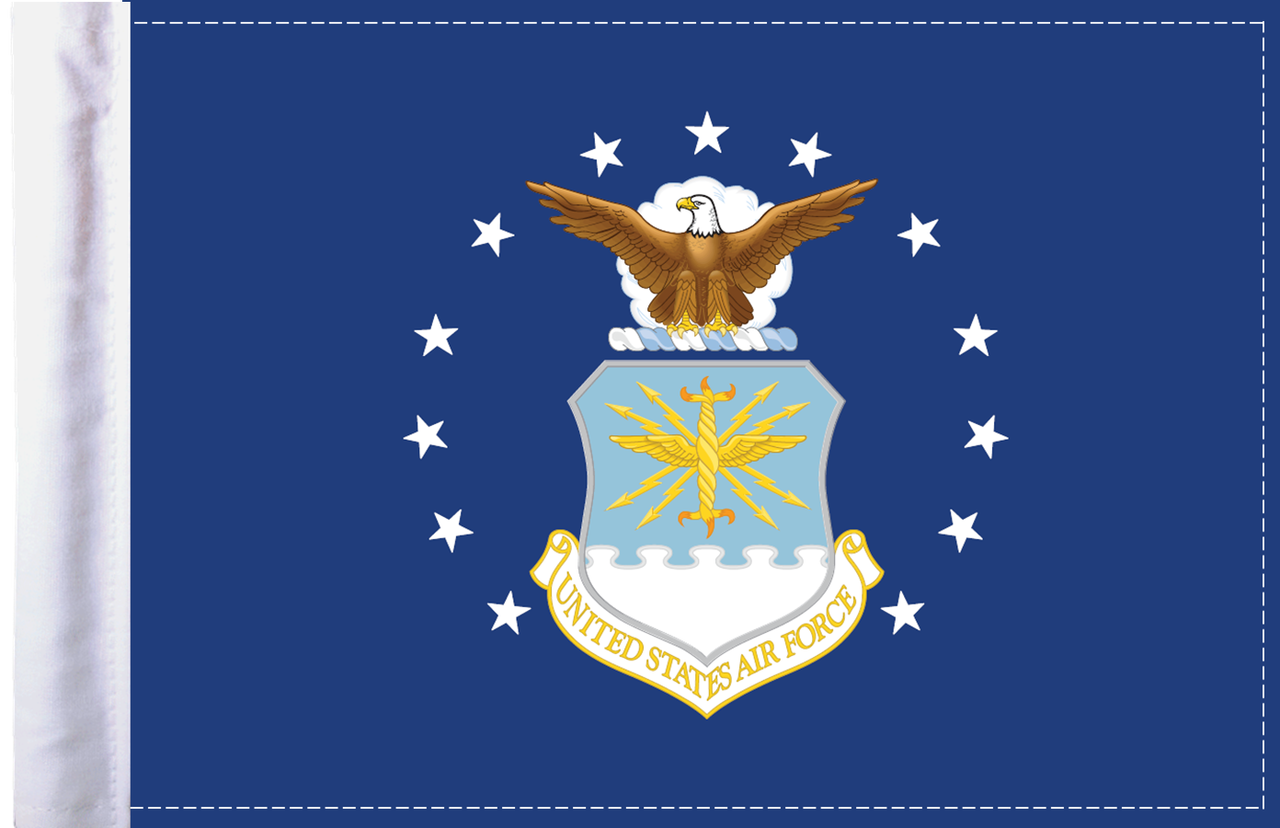 FLG-AF U.S. Air Force (seal) 6x9 Flag