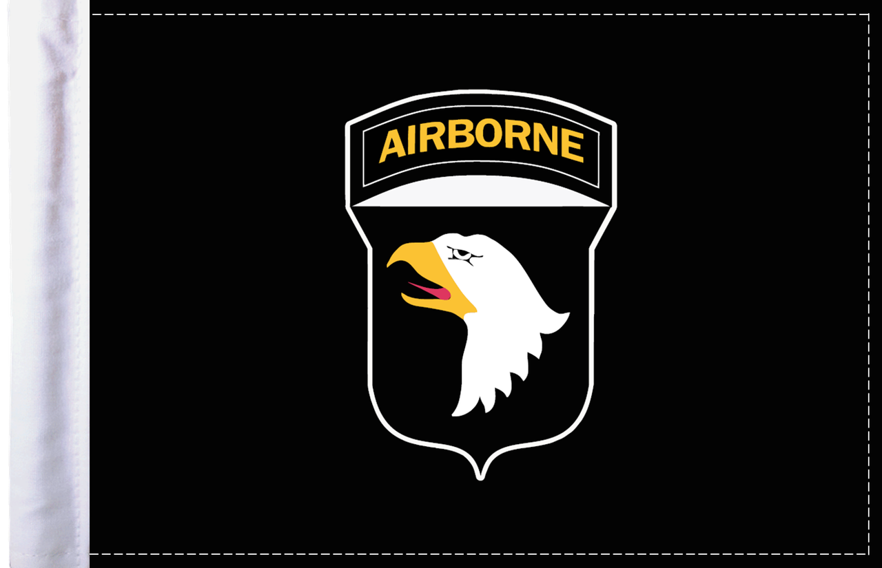 FLG-101AIR  101st Airborne Div 6x9 flag