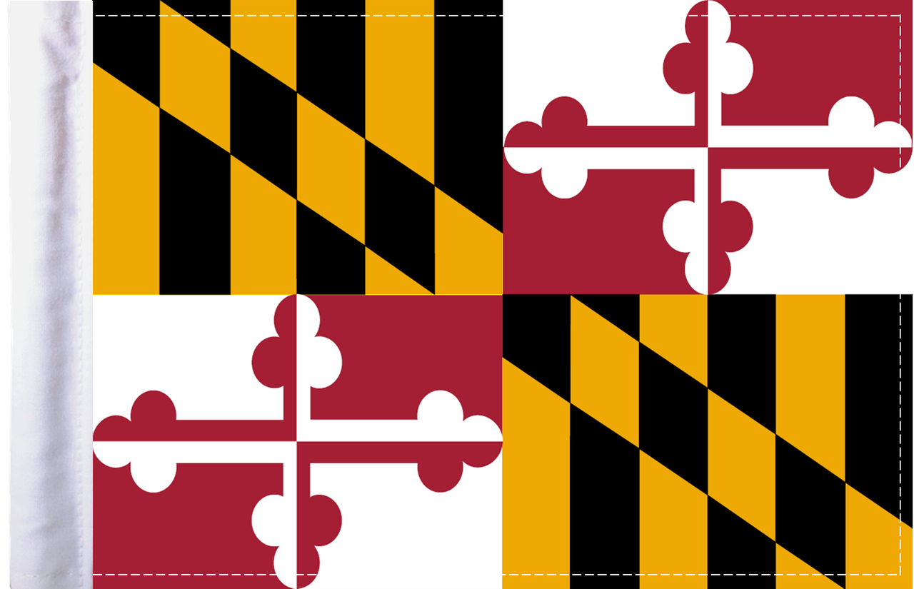 FLG-MD  Maryland Flag 6x9