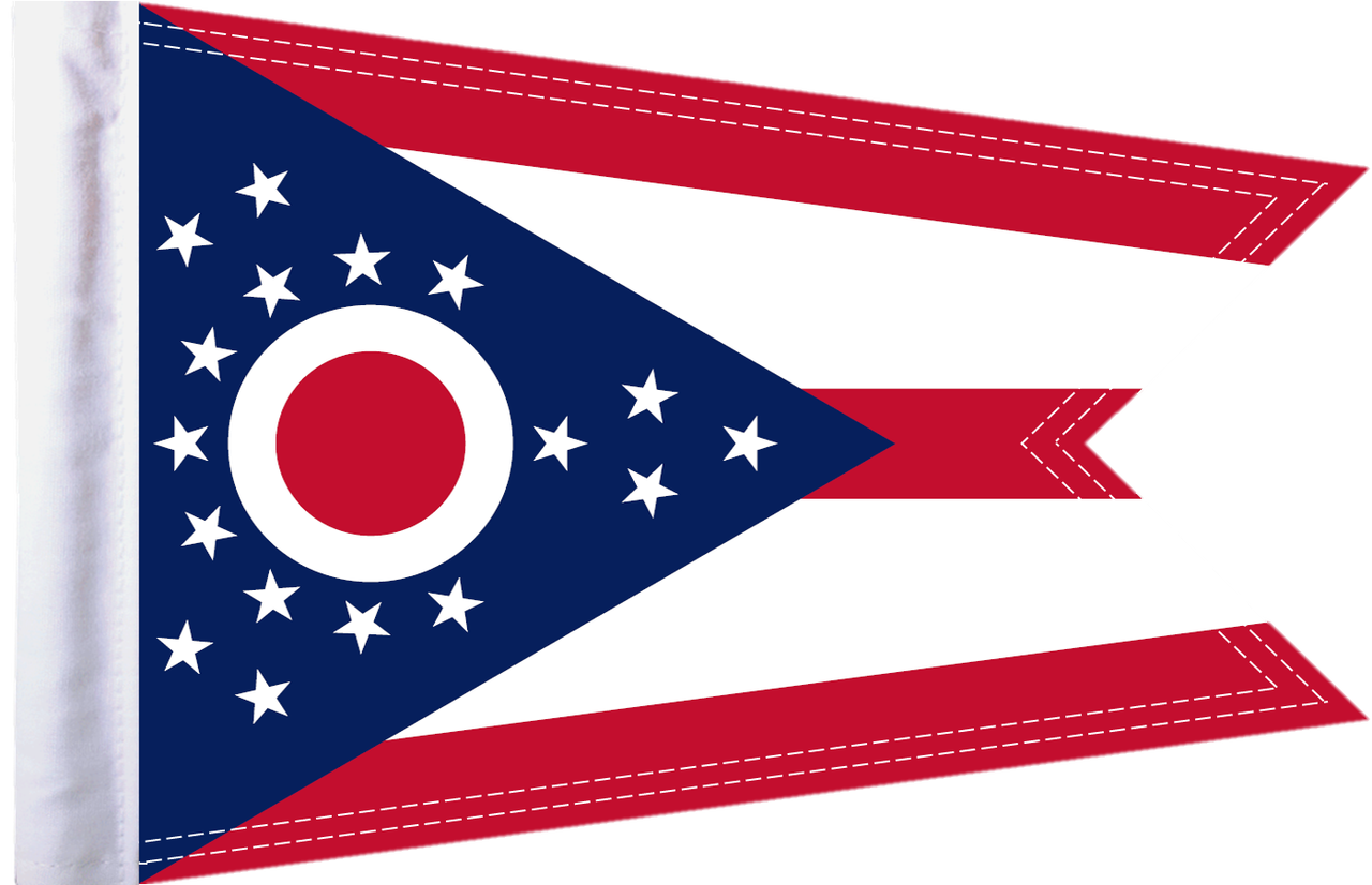 FLG-OH  Ohio flag 6x9