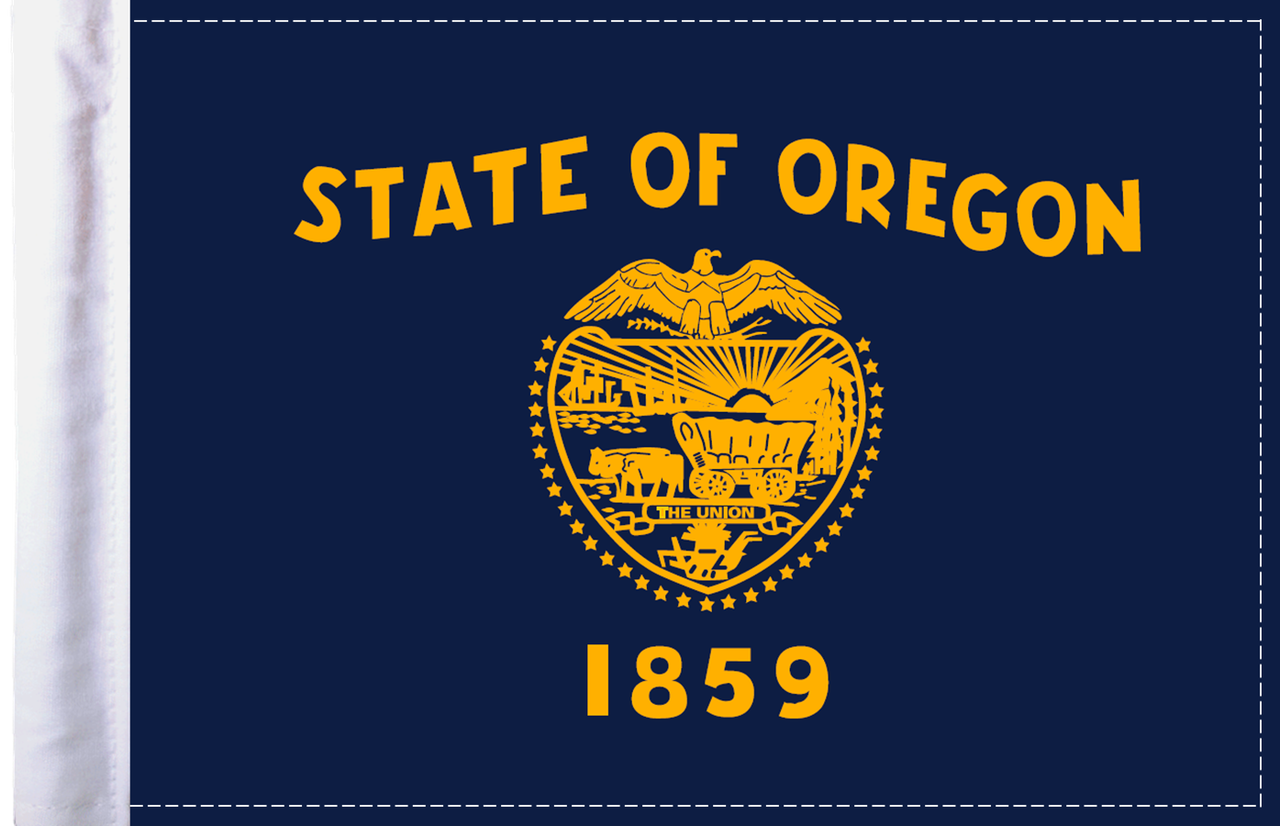 FLG-OR  Oregon Flag 6x9 (Front)