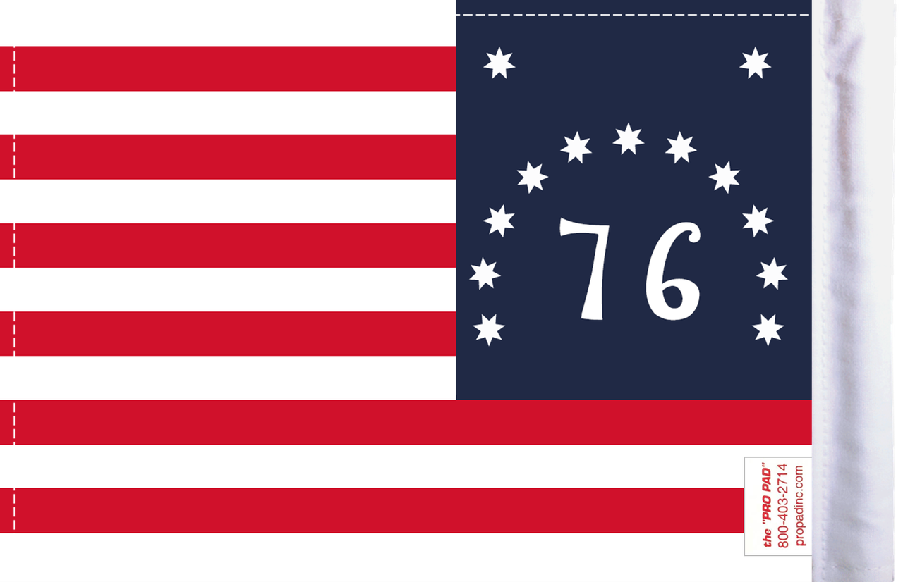 FLG-76BEN U.S. Bennington Flag 6x9 (BACK)