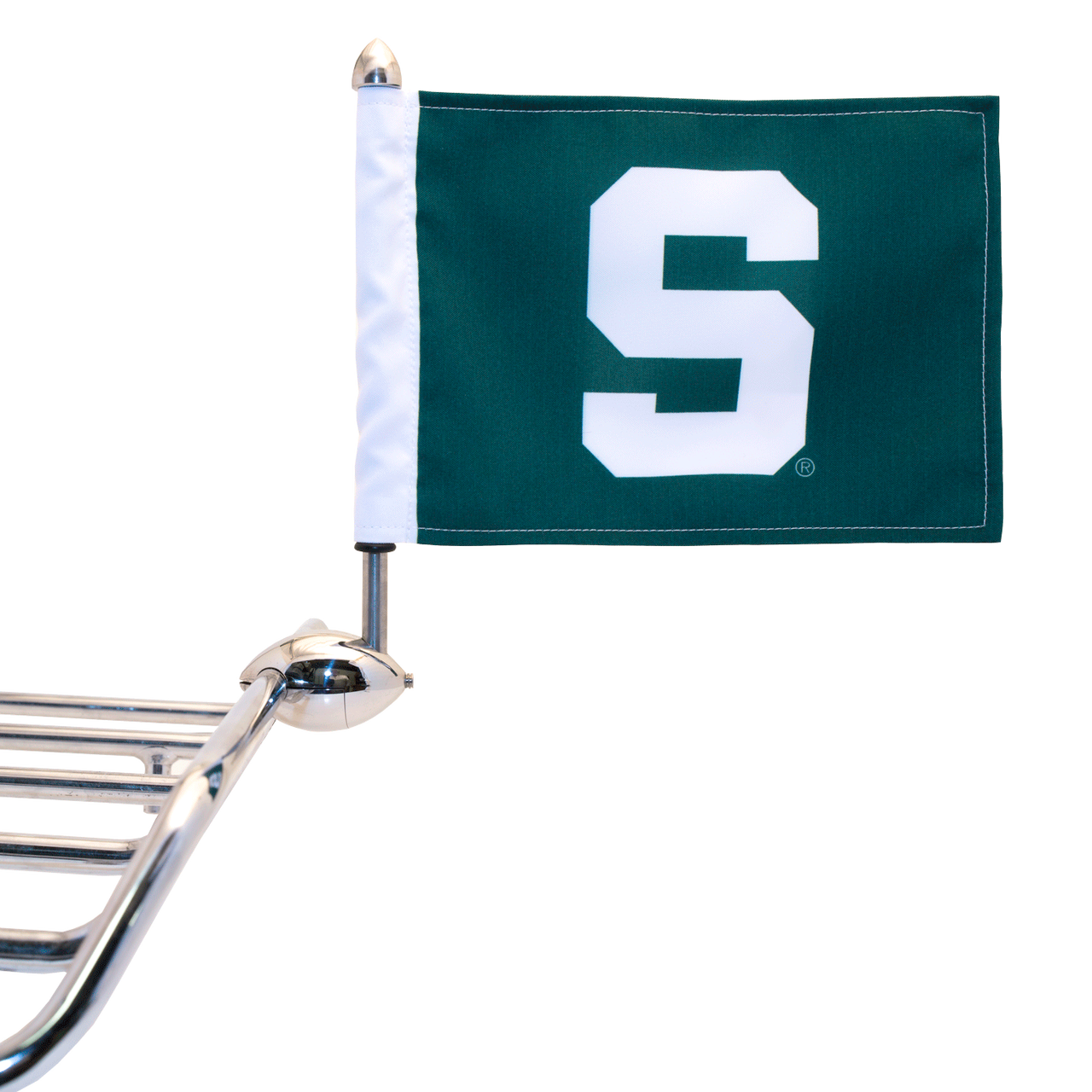 Shown on 1/2" Football Flag Mount. (Flag Mount sold separately.)