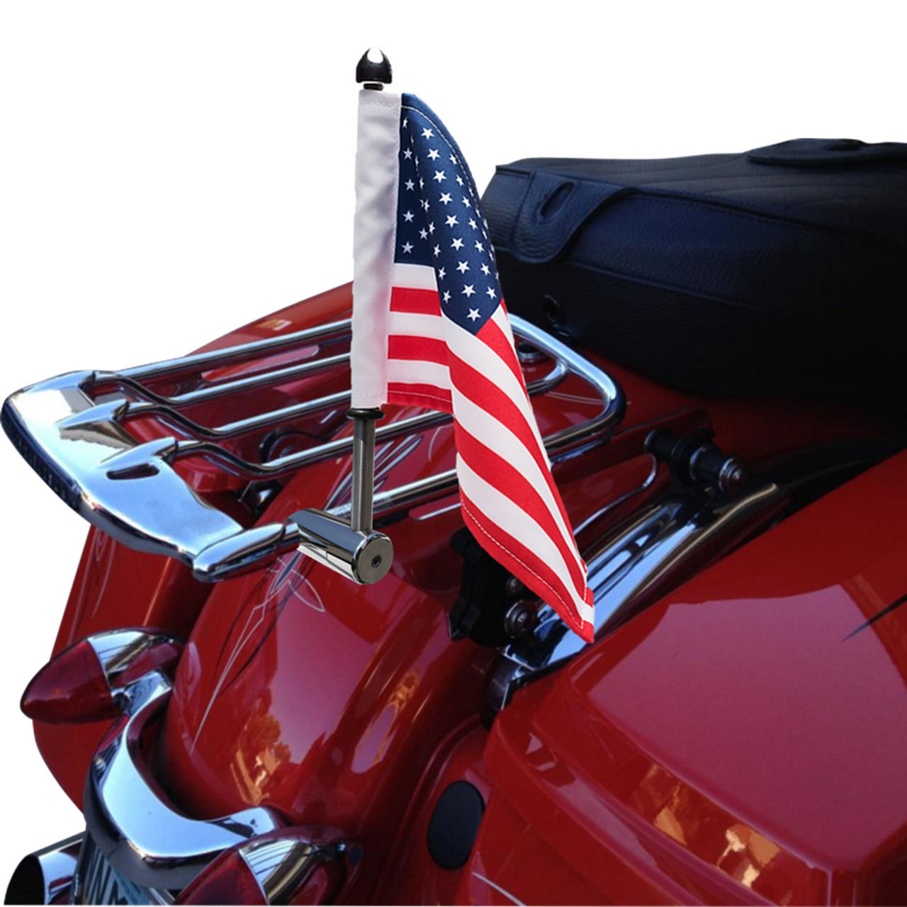 Extended Motorcycle Flag Mount